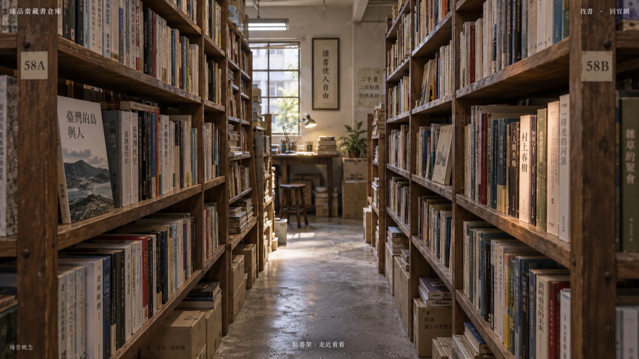  書區藏書走道